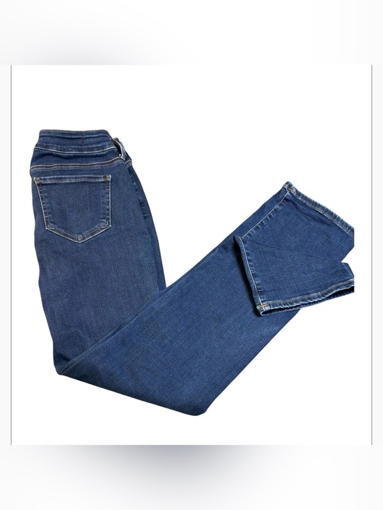 NYDJ Denim - NYDJ Marilyn Straight Jeans Size 4 Quinn Blue Lift Tuck Stretch Denim EUC